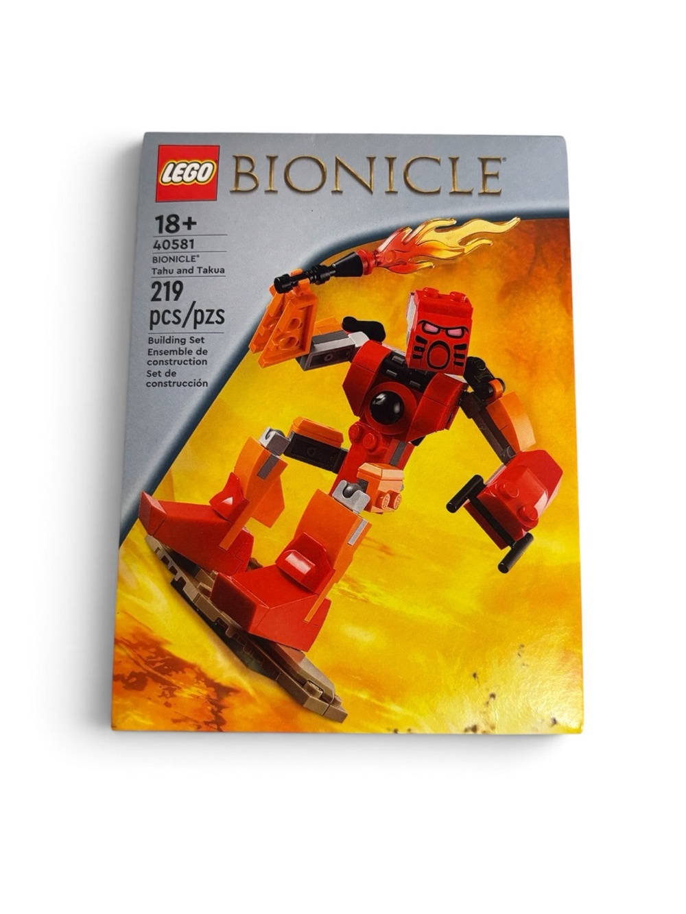 Lego Bionicle Tahu and Takua Set (#40581)